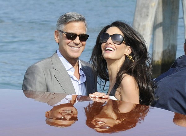 George Clooney and Amal Alamuddin Wedding Pictures
